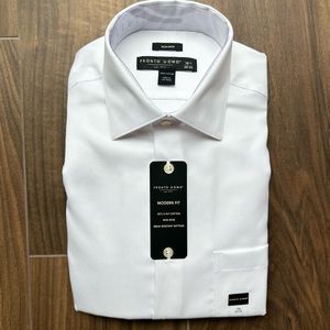 Pronto Uomo Non-iron Dress Shirt Modern Fit 15.5 32/33